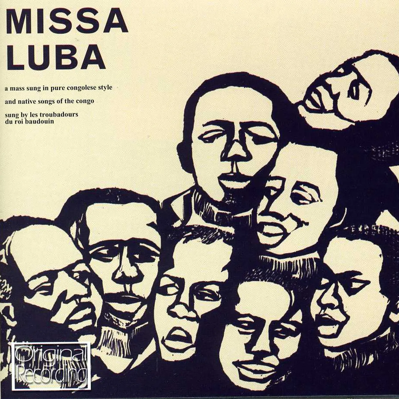 Les Troubadours Du Roi Baudouin MISSA LUBA CD