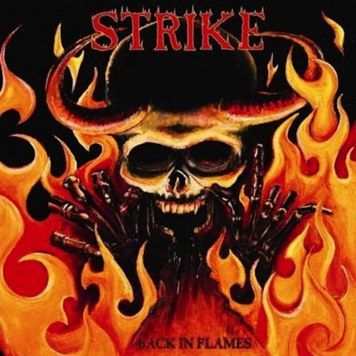 The Strike BACK IN FLAMES CD
