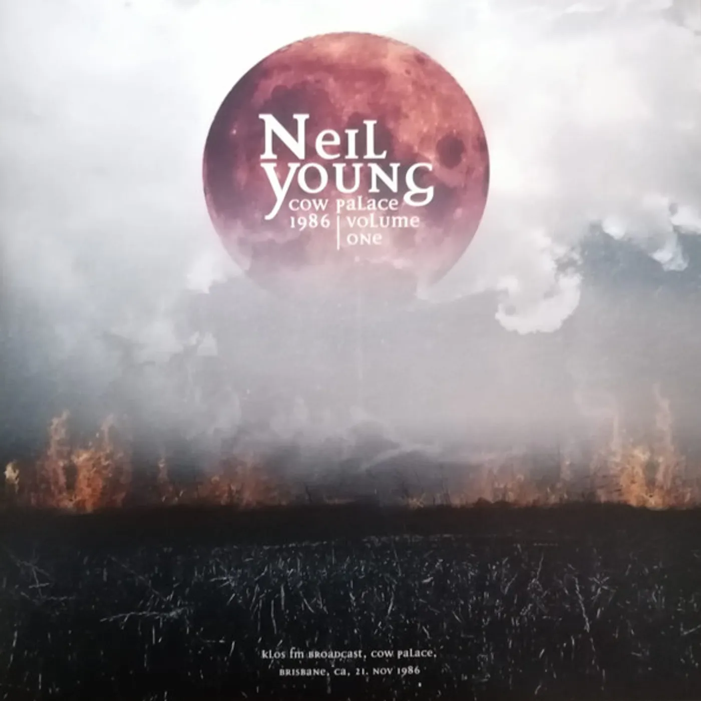 Neil Young COW PALACE 1986 PART 2 Vinyl Record