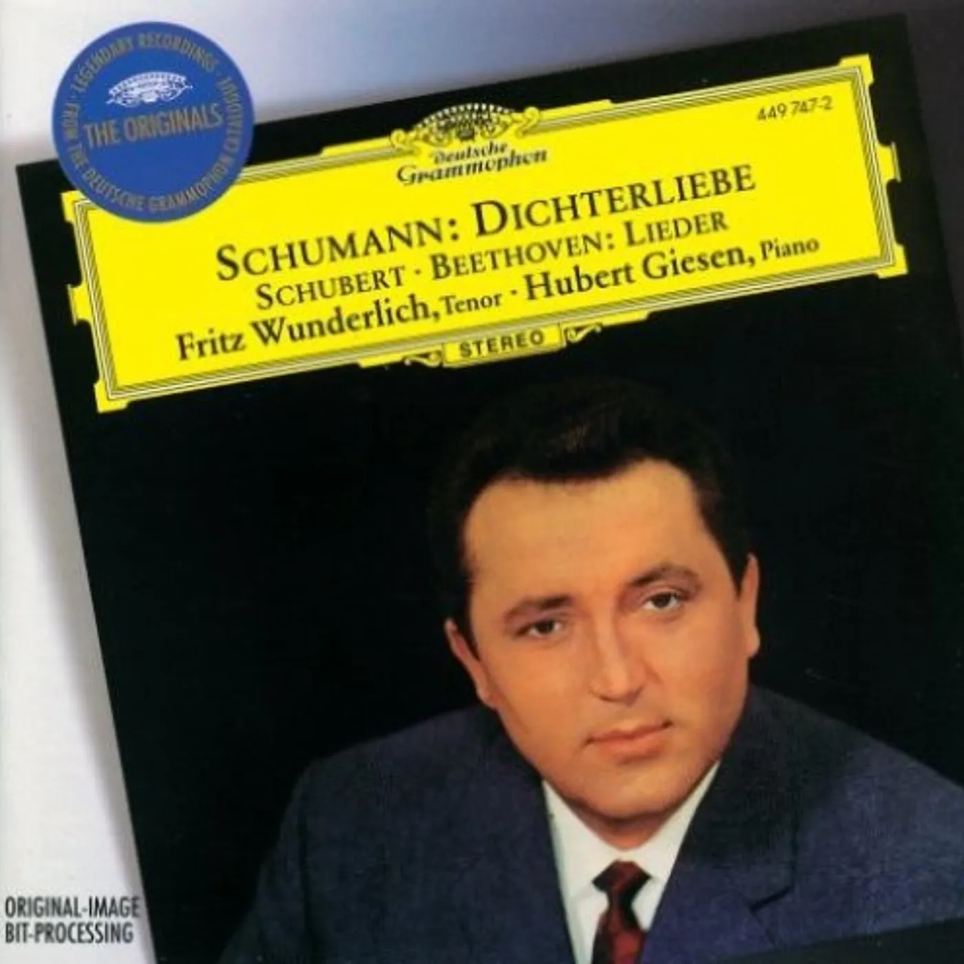 Fritz Wunderlich SCHUMANN: DICHTERLIEBE/SCHUBERT: LIEDE CD