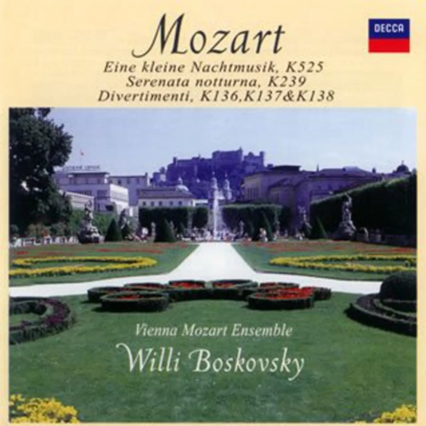 Willi Boskovsky MOZART: SERENADES NO. 13 & NO. 6 CD