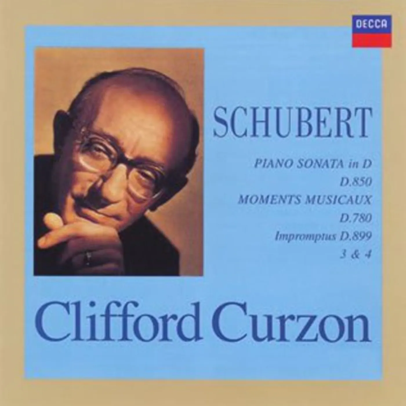 Sir Clifford Curzon SCHUBERT: PIANO SONATA NO. 17 CD