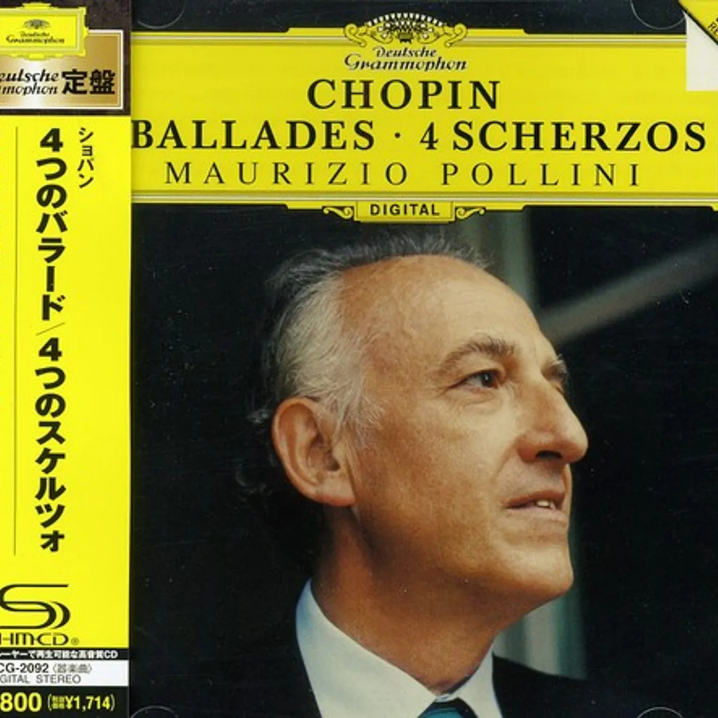 Maurizio Pollini CHOPIN: BALLADS & SCHERZI CD