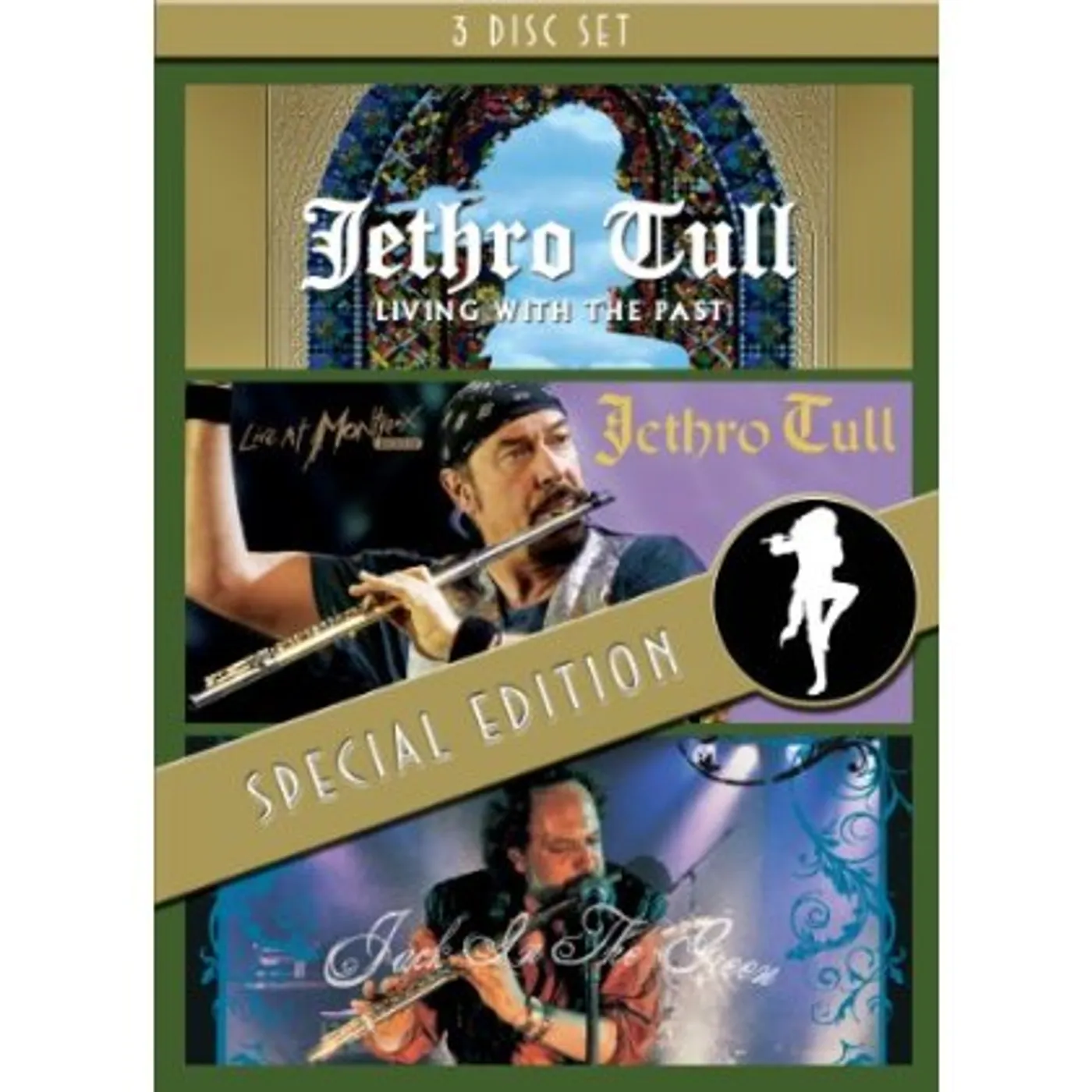 Jethro Tull LIVING WITH THE PAST & NOTHING IS EASY LIVE AT CD