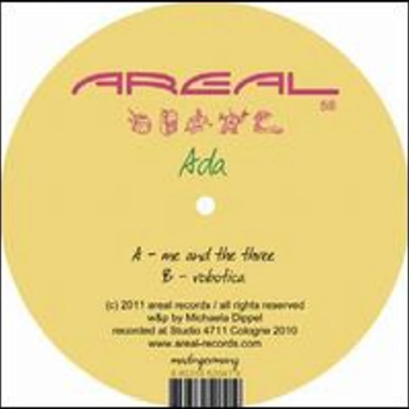 Ada ME & THE THREE Vinyl Record