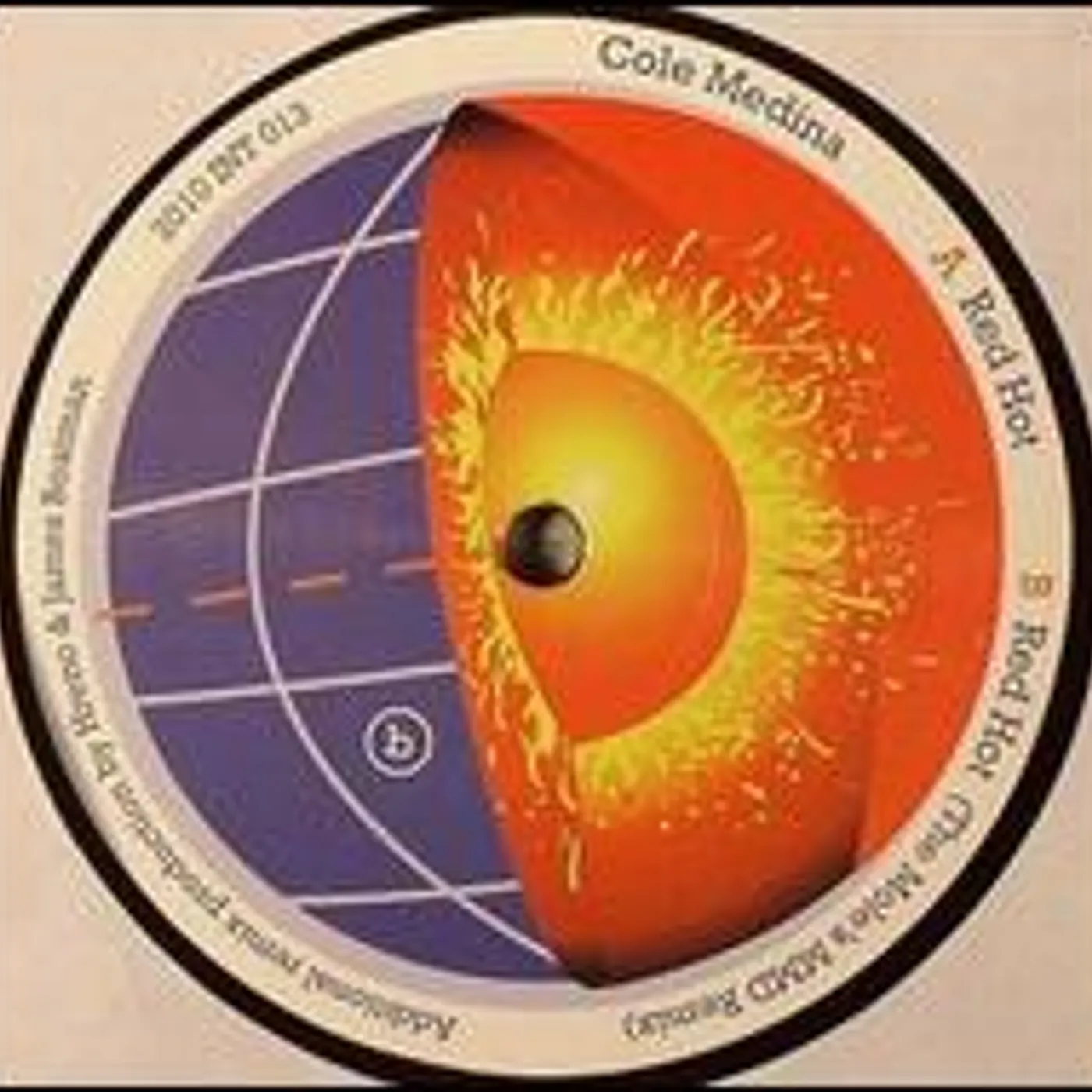 Cole Medina Red Hot Vinyl Record