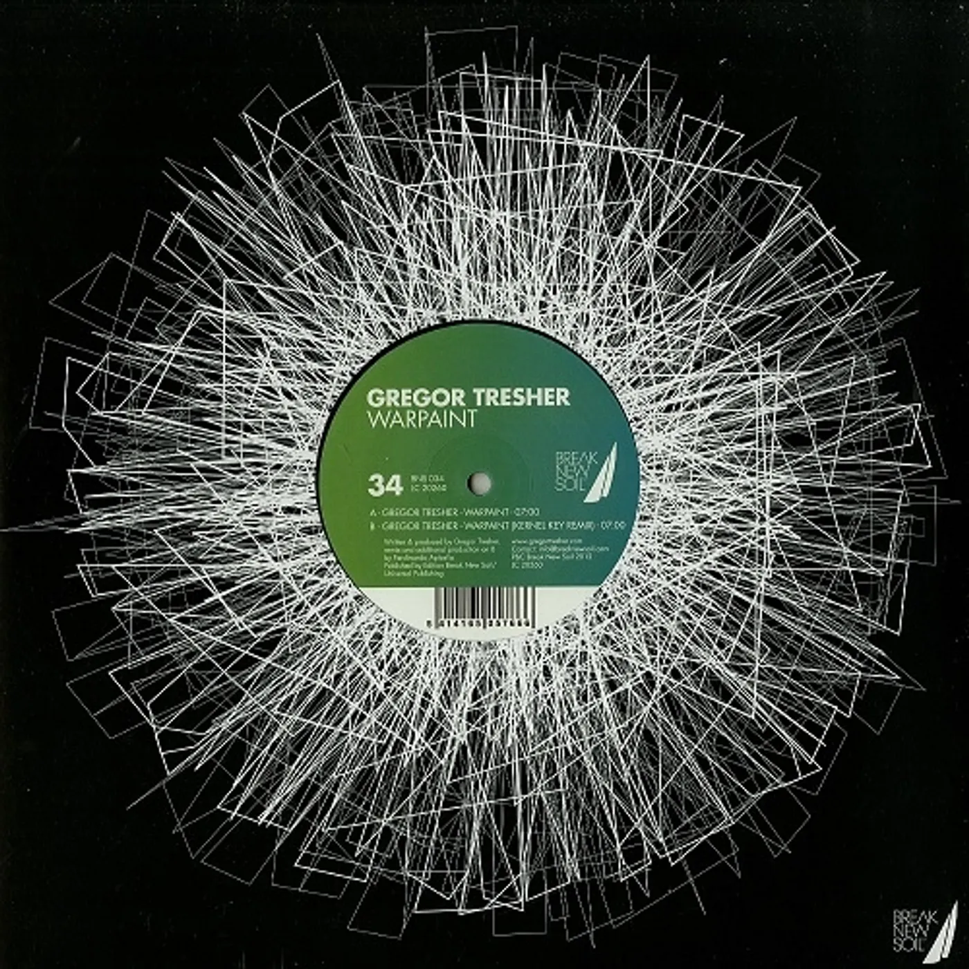 Gregor Tresher Warpaint Vinyl Record