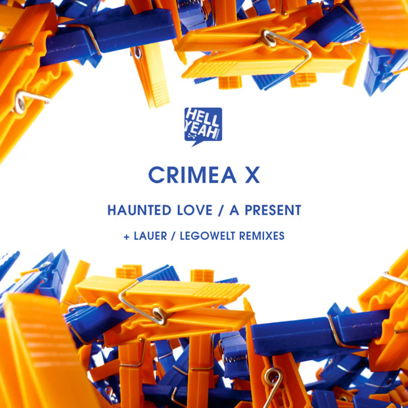 Crimea X HAUNTED LOVE/A PRESENT Vinyl Record