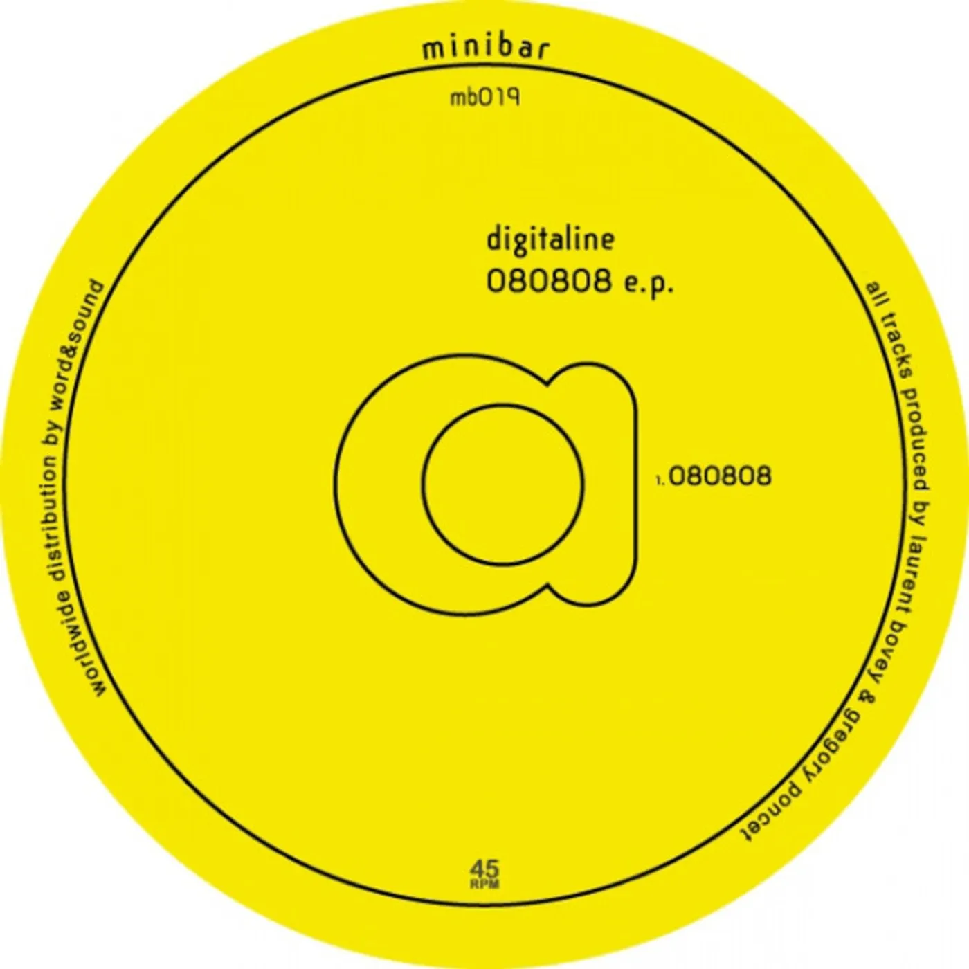 Digitaline 080808 Vinyl Record