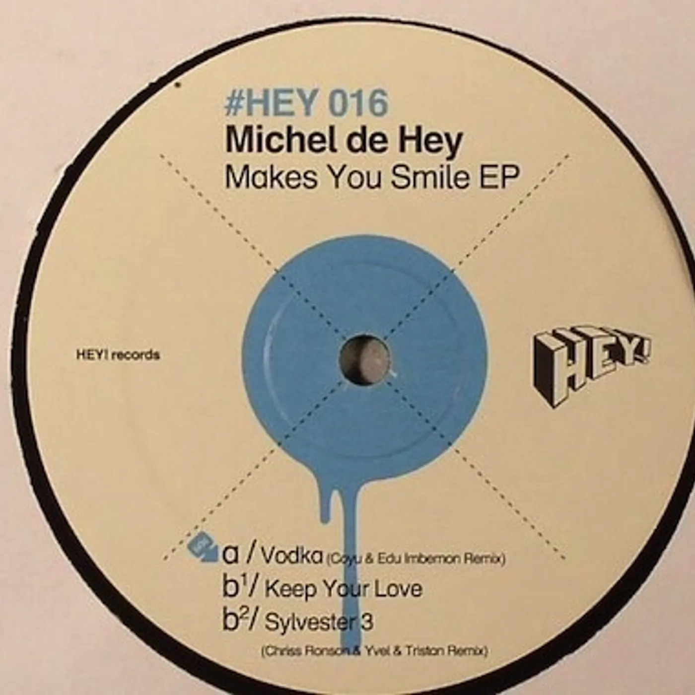 Michel De Hey MAKES YOU SMILE Vinyl Record
