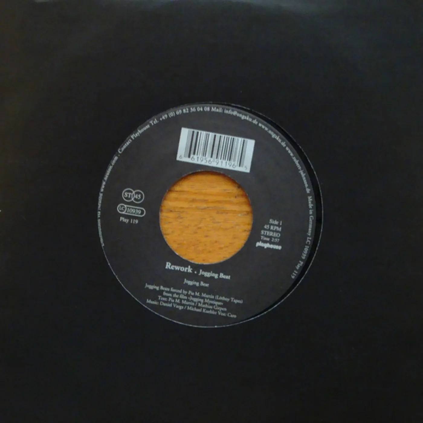 Rework Jogging Beat Vinyl Record
