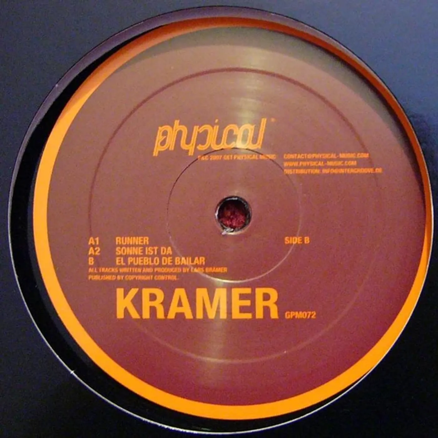 Kramer RUNNER Vinyl Record