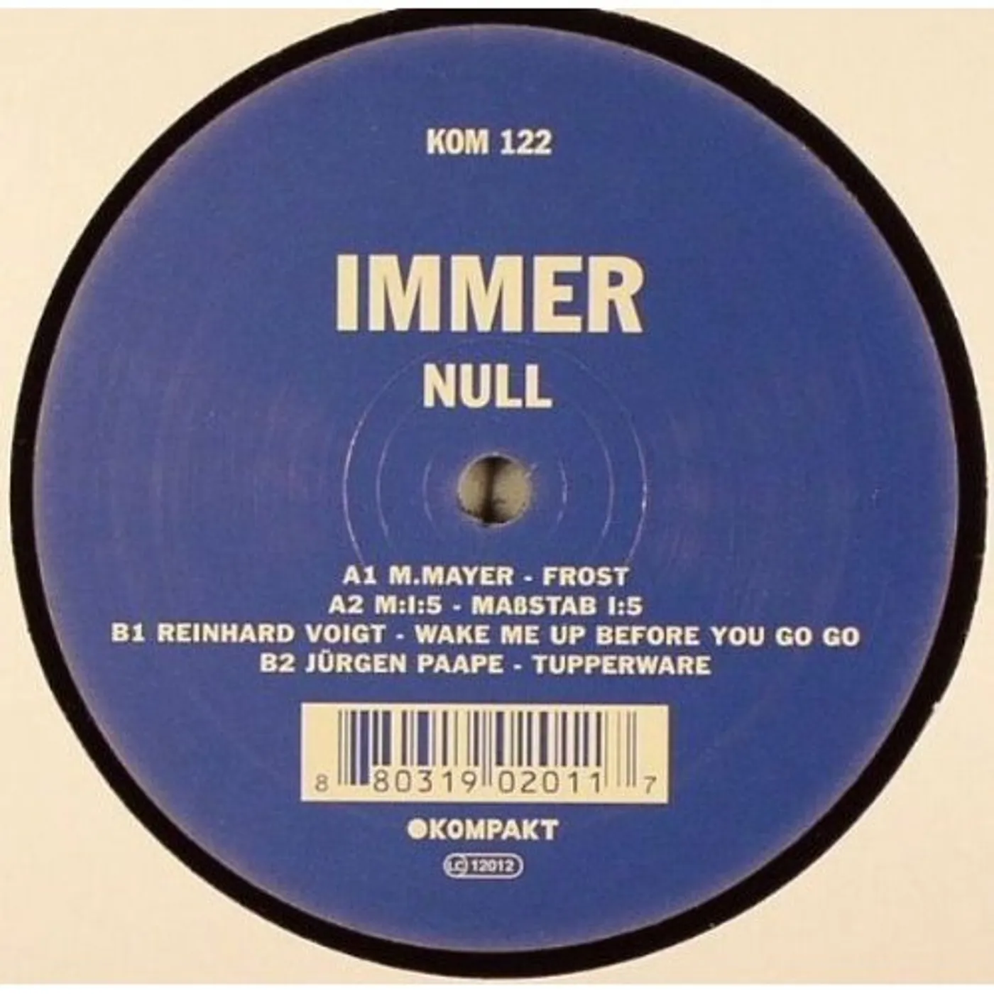 Immer Null Vinyl Record