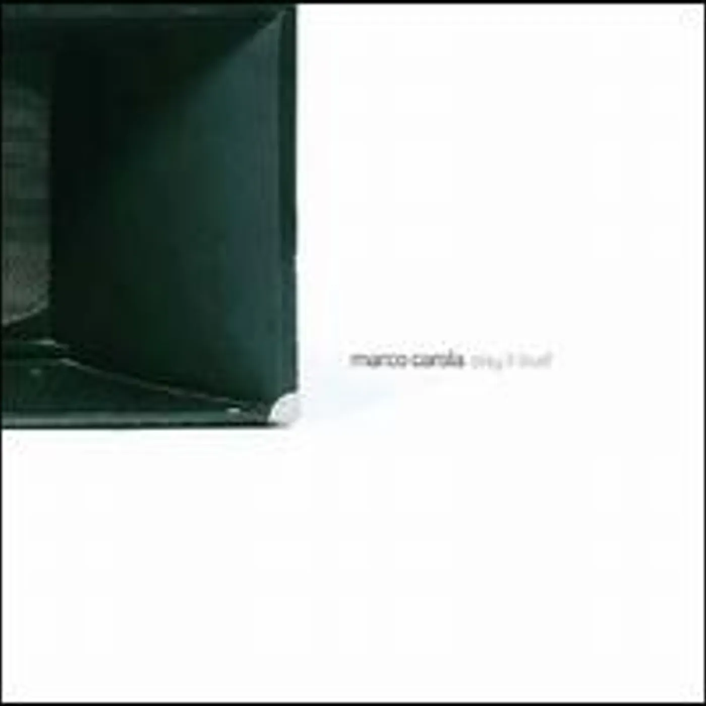 Marco Carola PLAY IT LOUD Vinyl Record