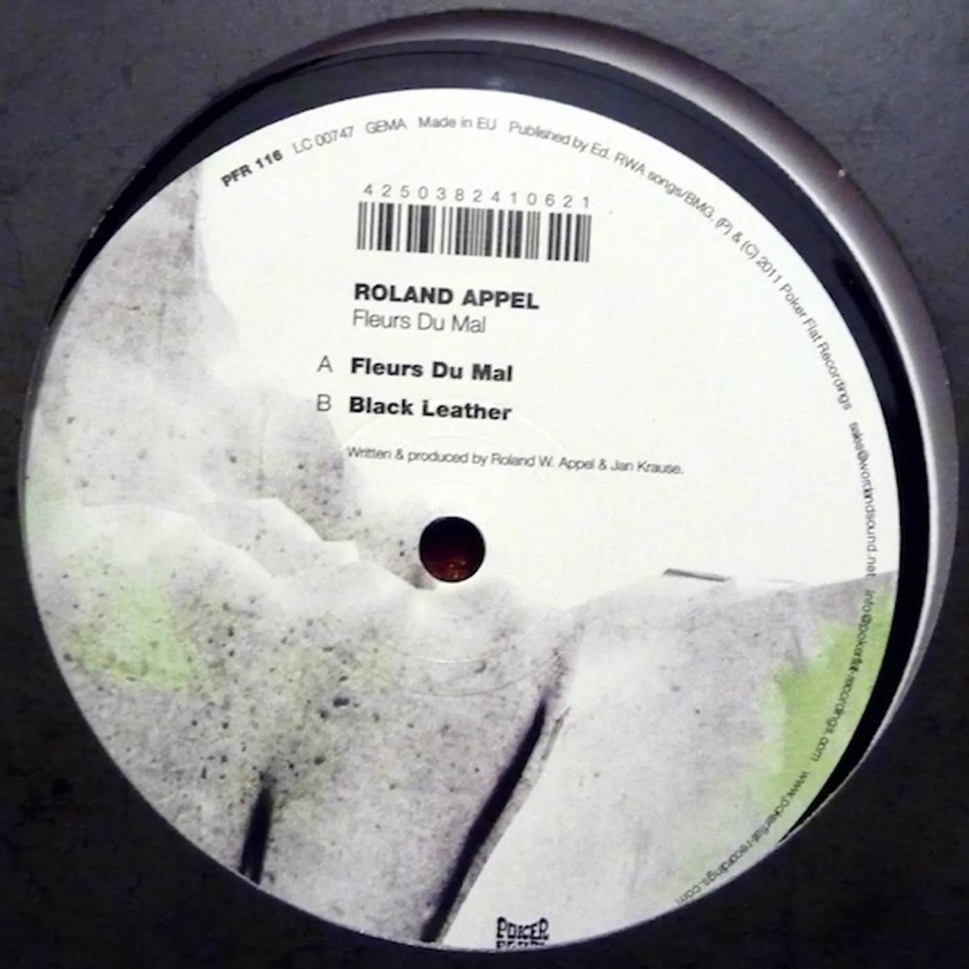 Roland Appel Fleurs Du Mal Vinyl Record