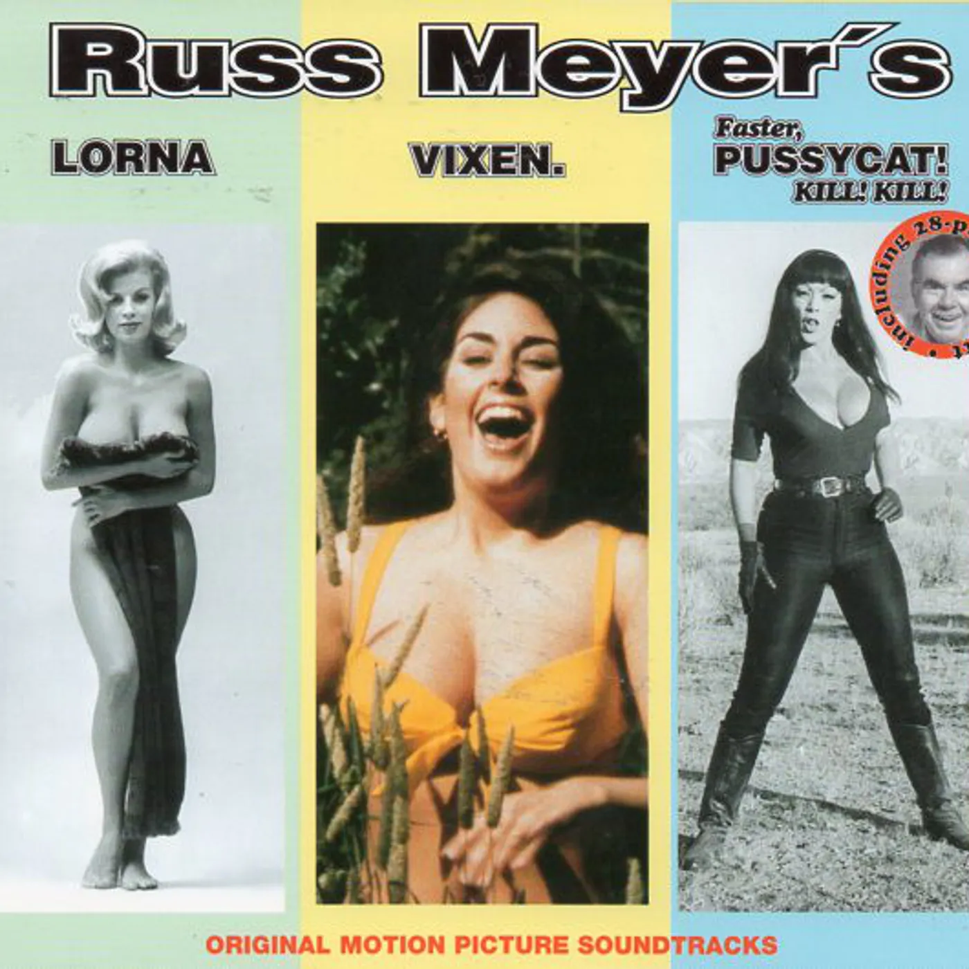 Lorna/Vixen/Faster Pussycat Kill Kill / O.S.T. LORNA/VIXEN/FASTER PUSSYCAT KILL KILL / Original Soundtrack Vinyl Record