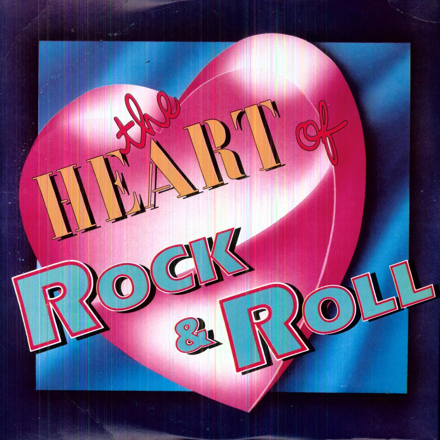 The Heart of Rock and Roll Band 60 TRACKS-50'S & 60'S Vinyl Record