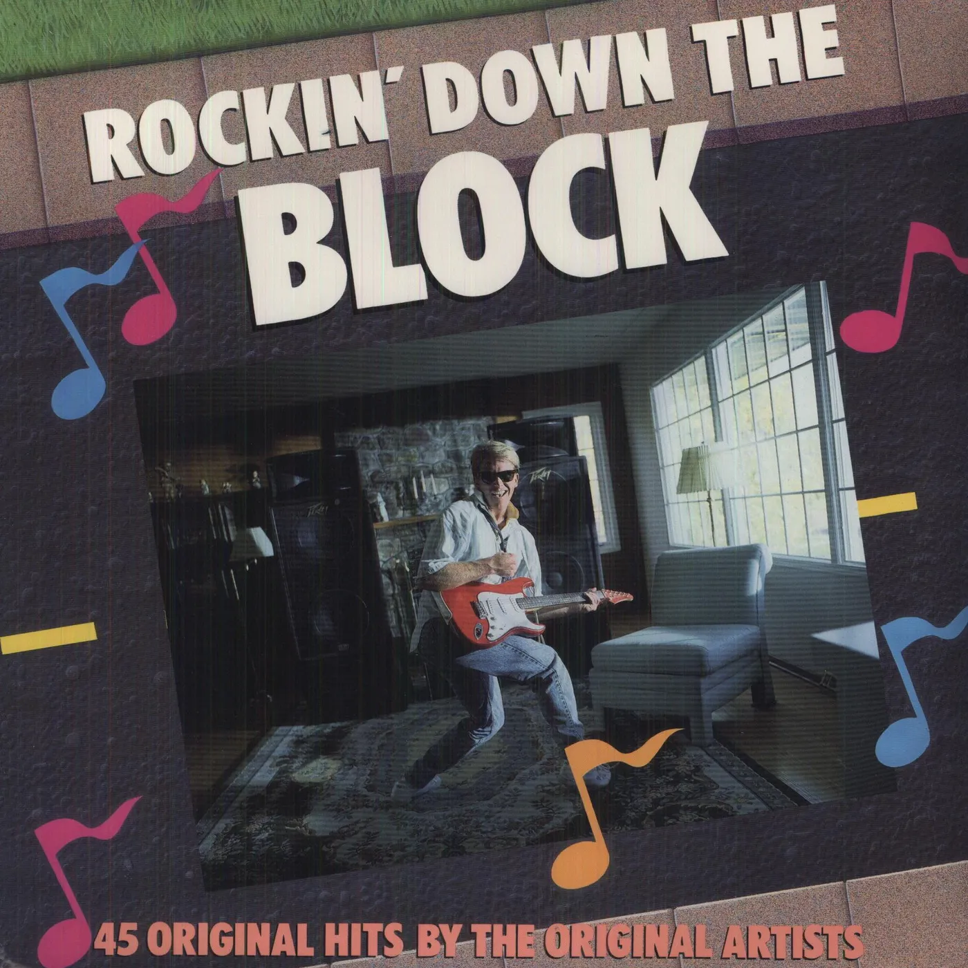 Rockin Down The Block 45 TRACKS-60'S & 70'S Vinyl Record