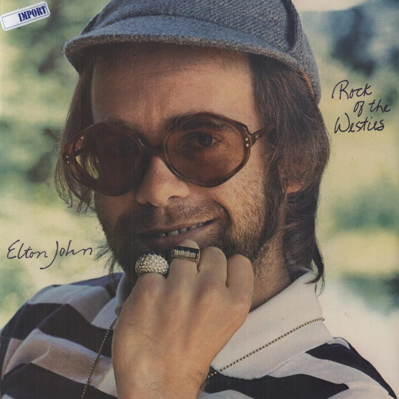 Elton John Rock Of The Westies Vinyl Record