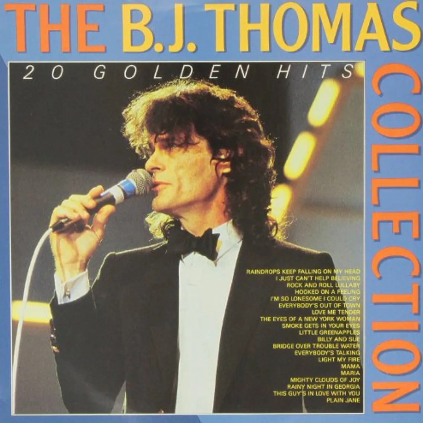 B.J. Thomas 20 GOLDEN HITS Vinyl Record