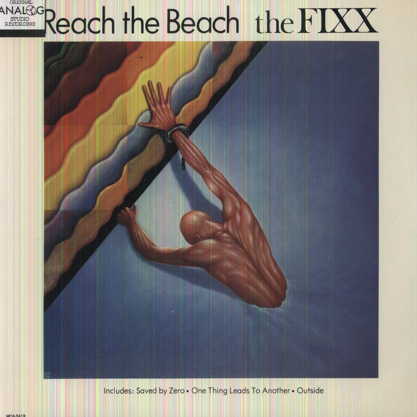 Fixx REACH THE BEACH (ONE THING LEADS TO ANOTHER) Vinyl Record