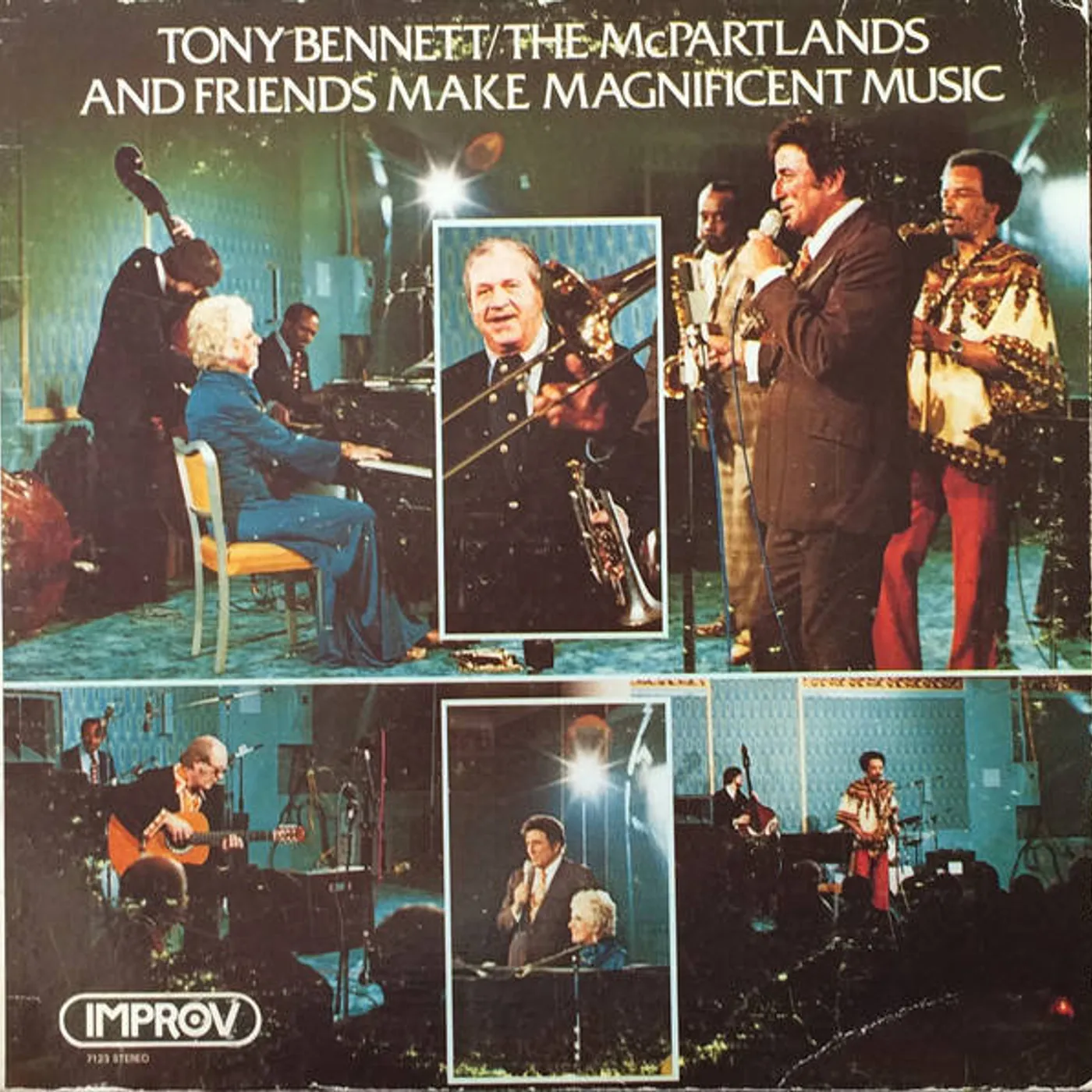 Tony Bennett & The Mcpartlands MAKE MAGNIFICENT MUSIC Vinyl Record