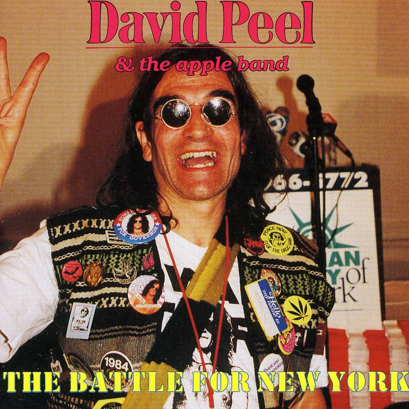 David Peel & the Apple Band BATTLE FOR NEW YORK CD