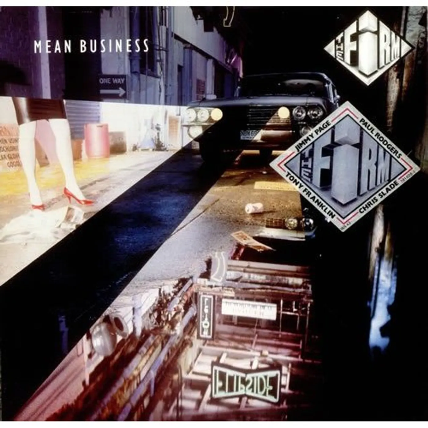 Firm (Jimmy Page) Mean Business Vinyl Record