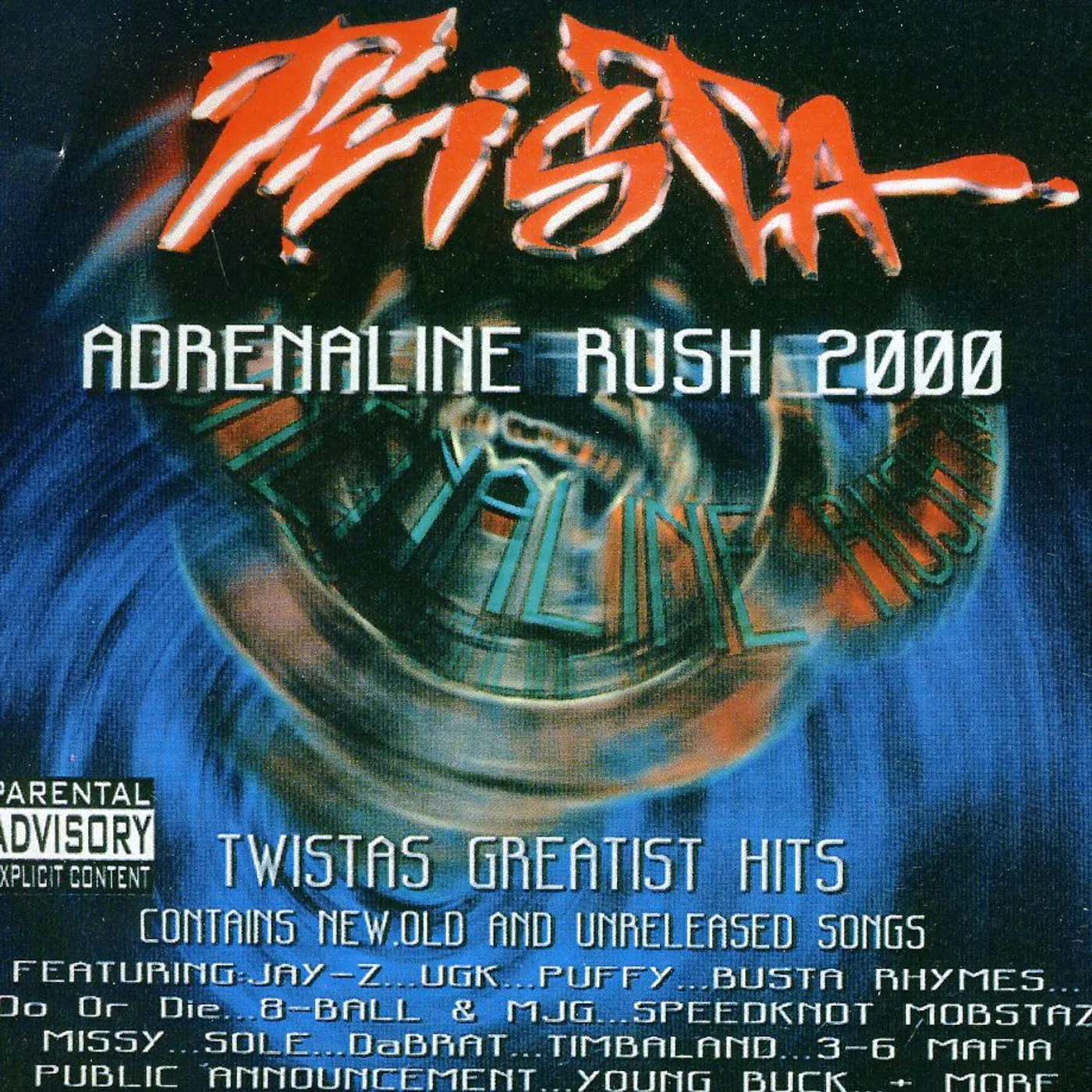 Twista ADRENALINE RUSH 2000 CD