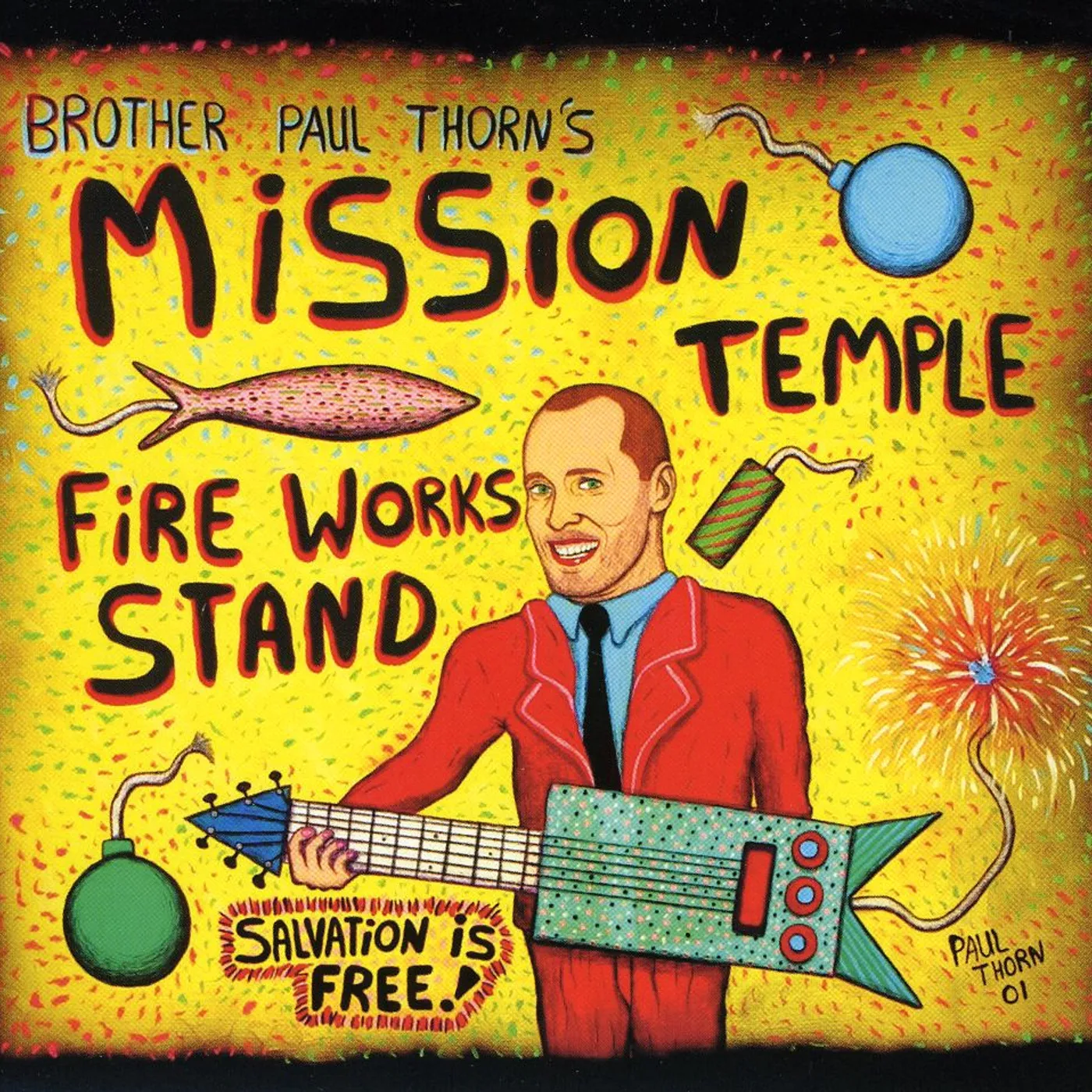 Paul Thorn MISSION TEMPLE FIREWORKS STAND CD