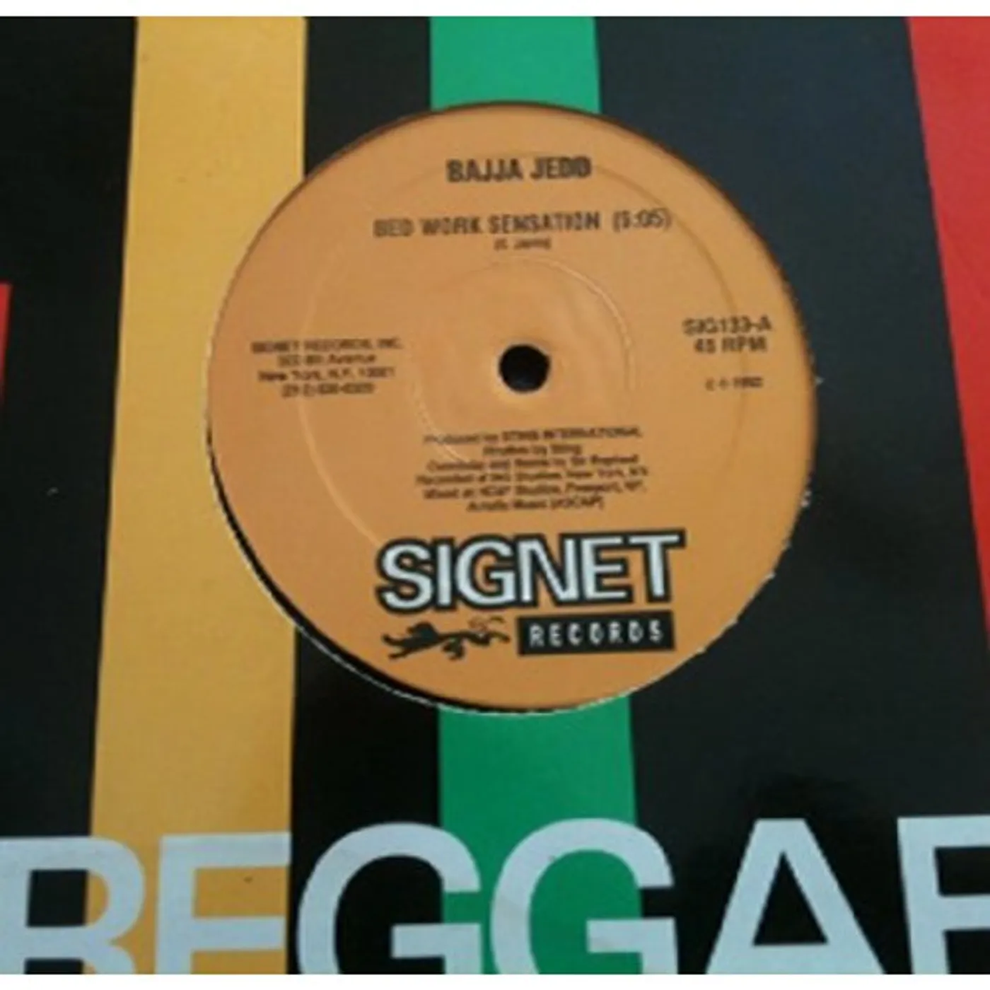 Bajja Jedd BEDWORK SENSATION Vinyl Record