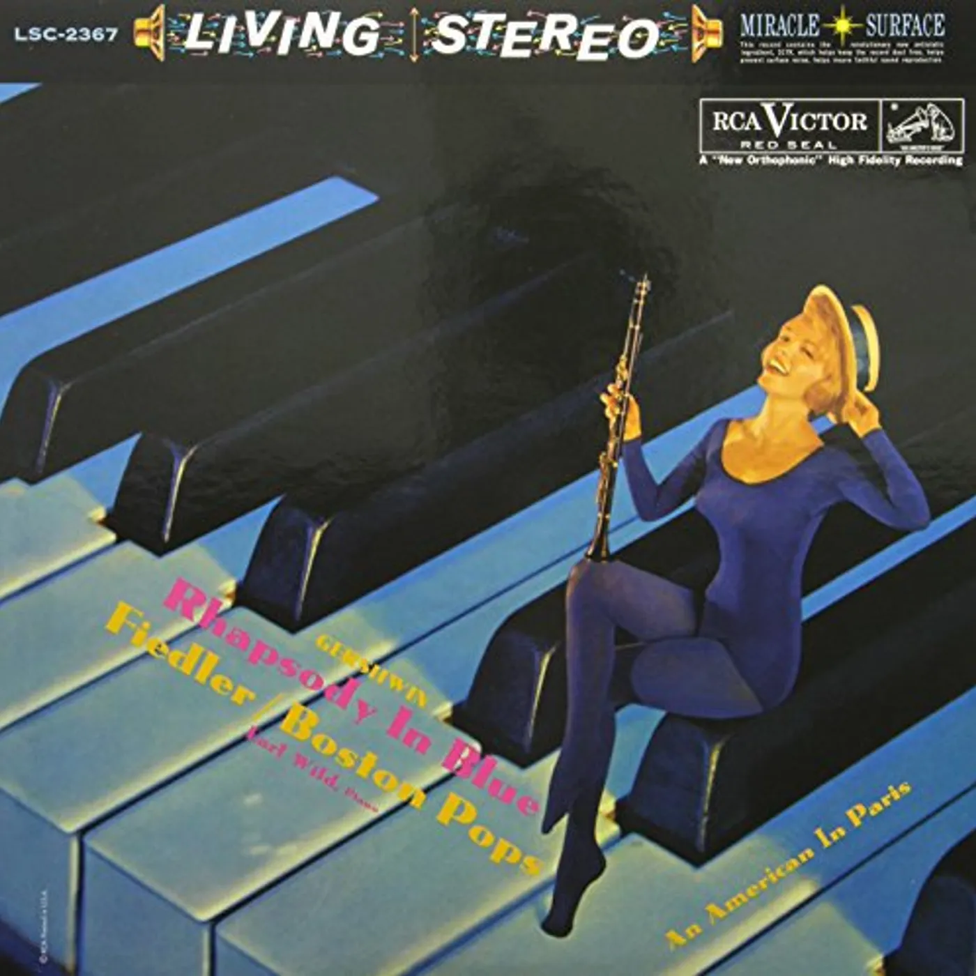 Arthur Fiedler GERSHWIN: AN AMERICAN IN PARIS Vinyl Record