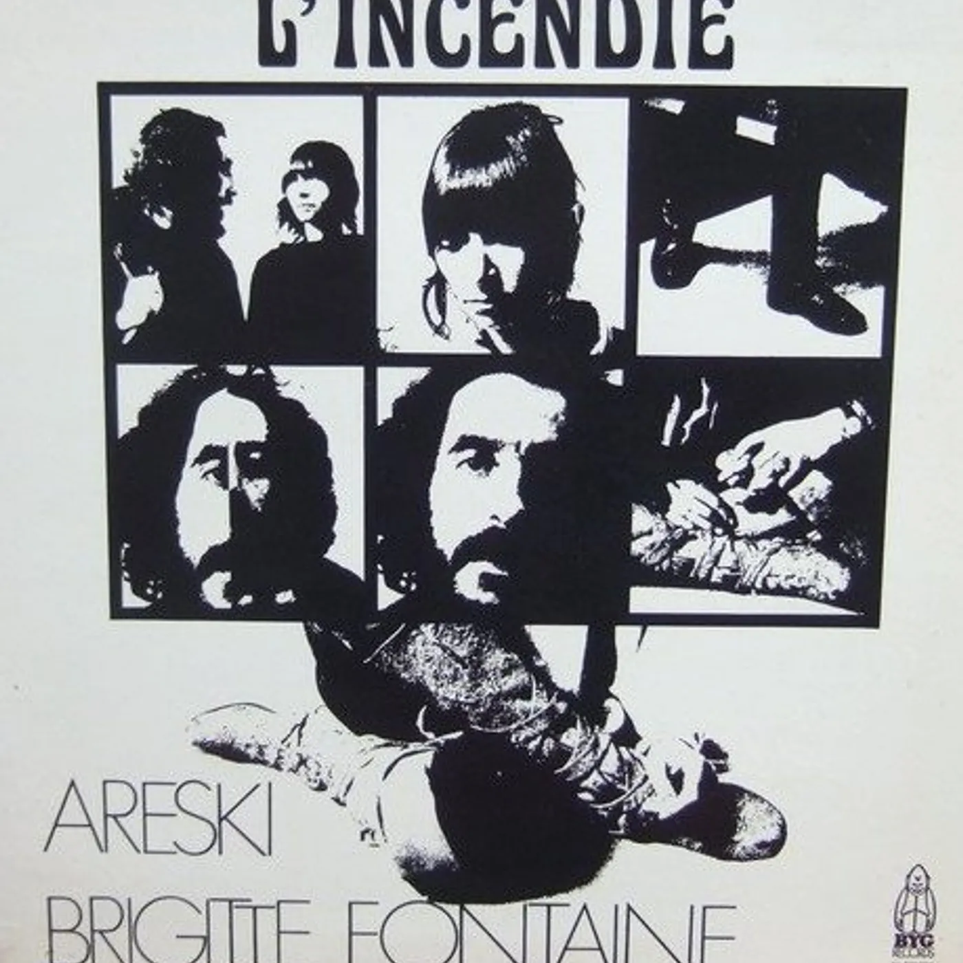 Brigitte Fontaine L'INCENDIE Vinyl Record