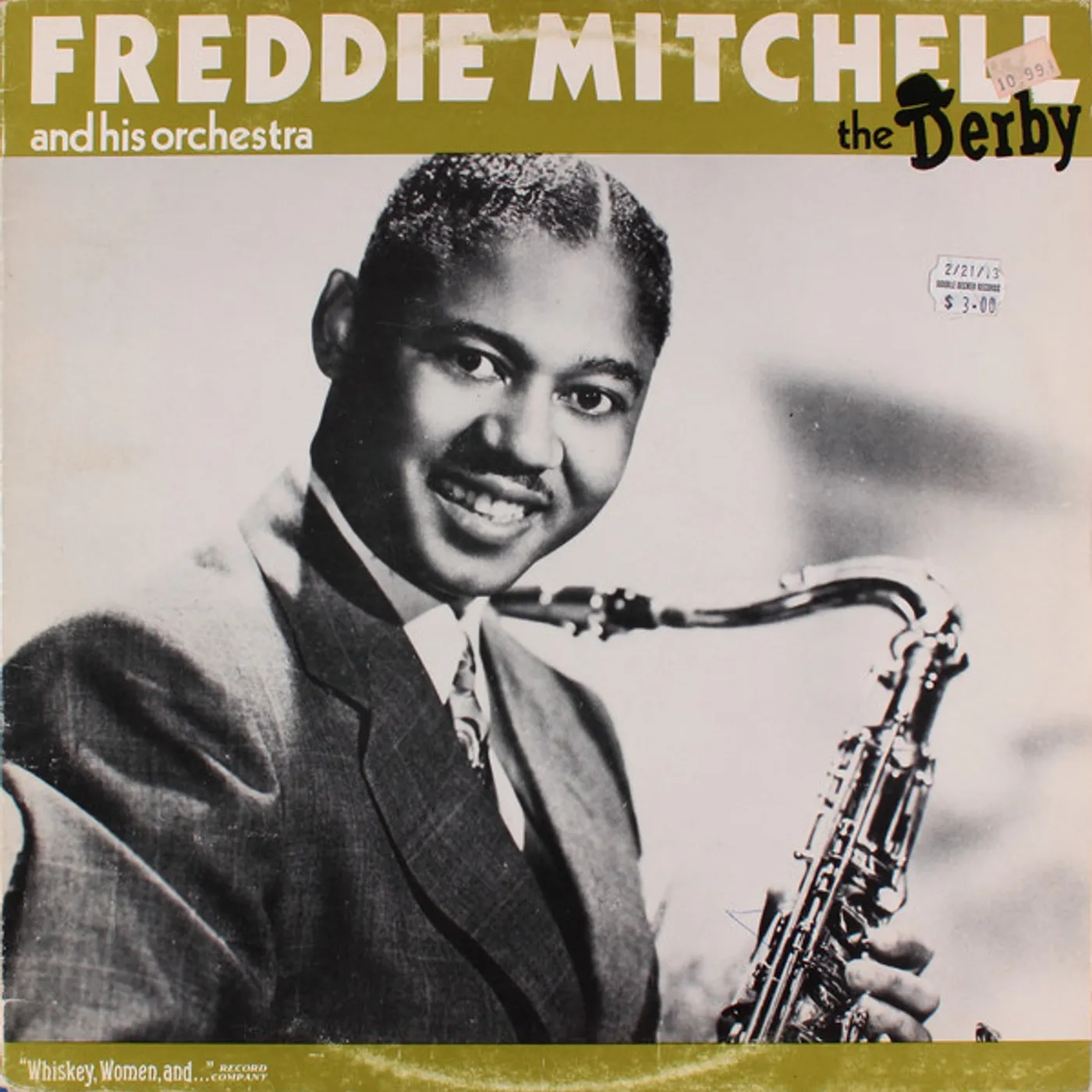 Freddie Mitchell DERBY Vinyl Record