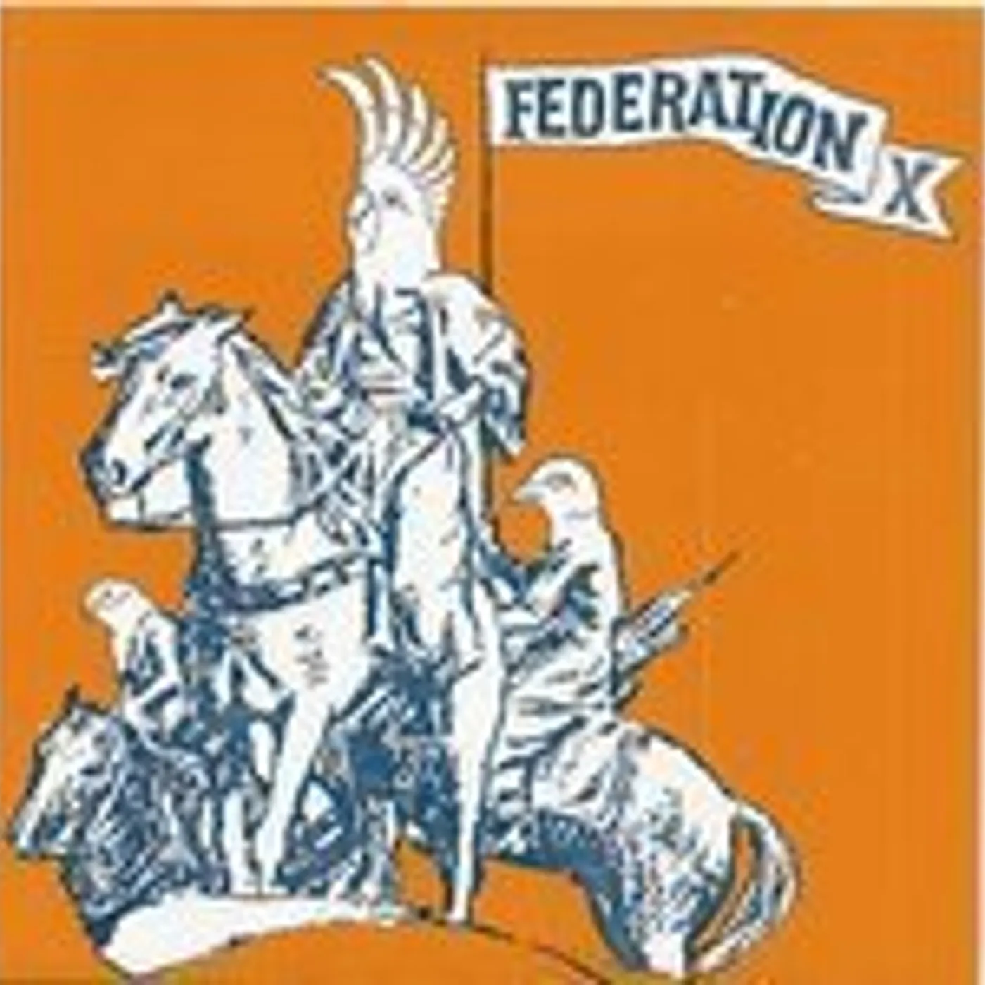Federation X THEME FOR A NUDE DISINTEGRATING PARACHUTIST WOMAN Vinyl Record