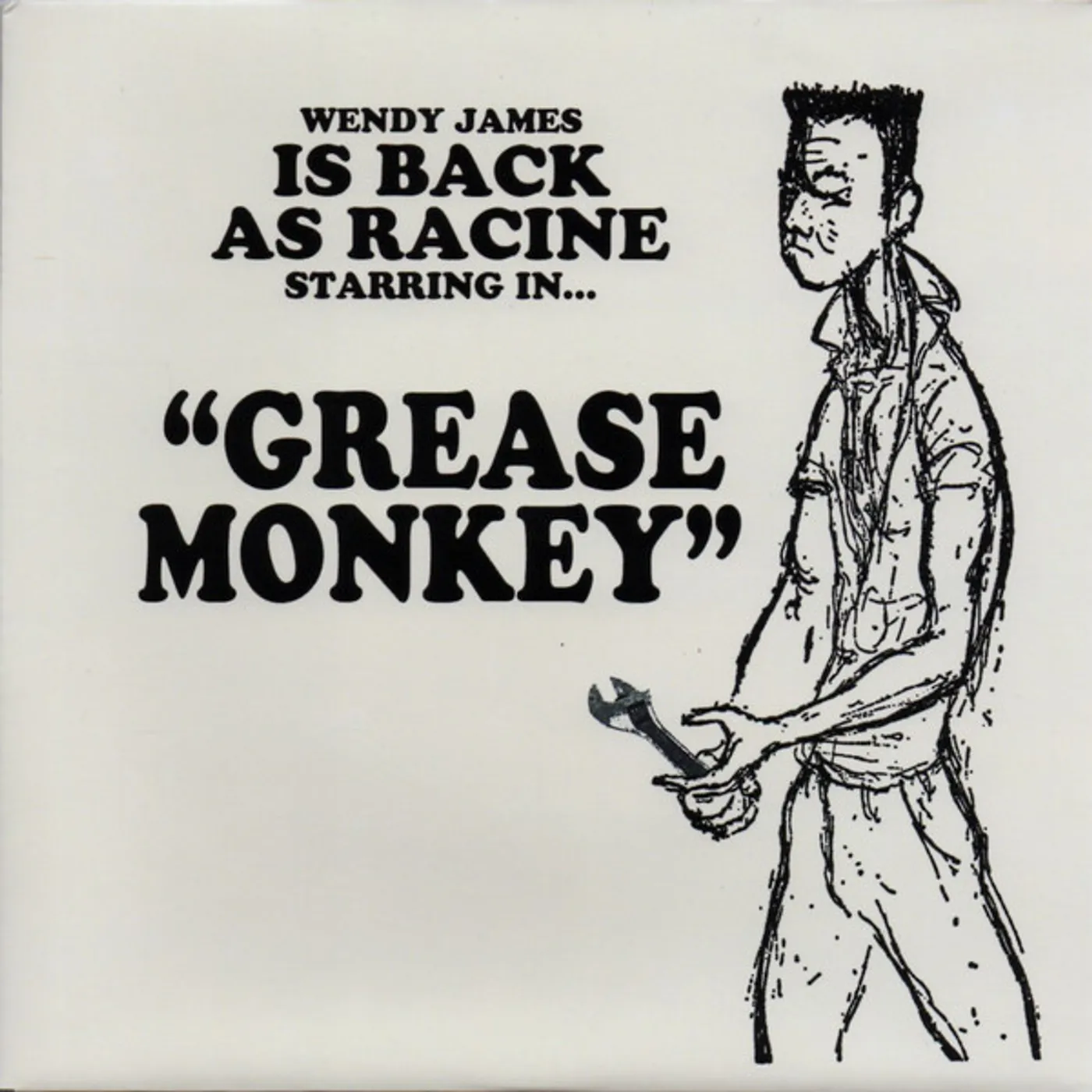 Racine GREASE MONKEY Vinyl Record