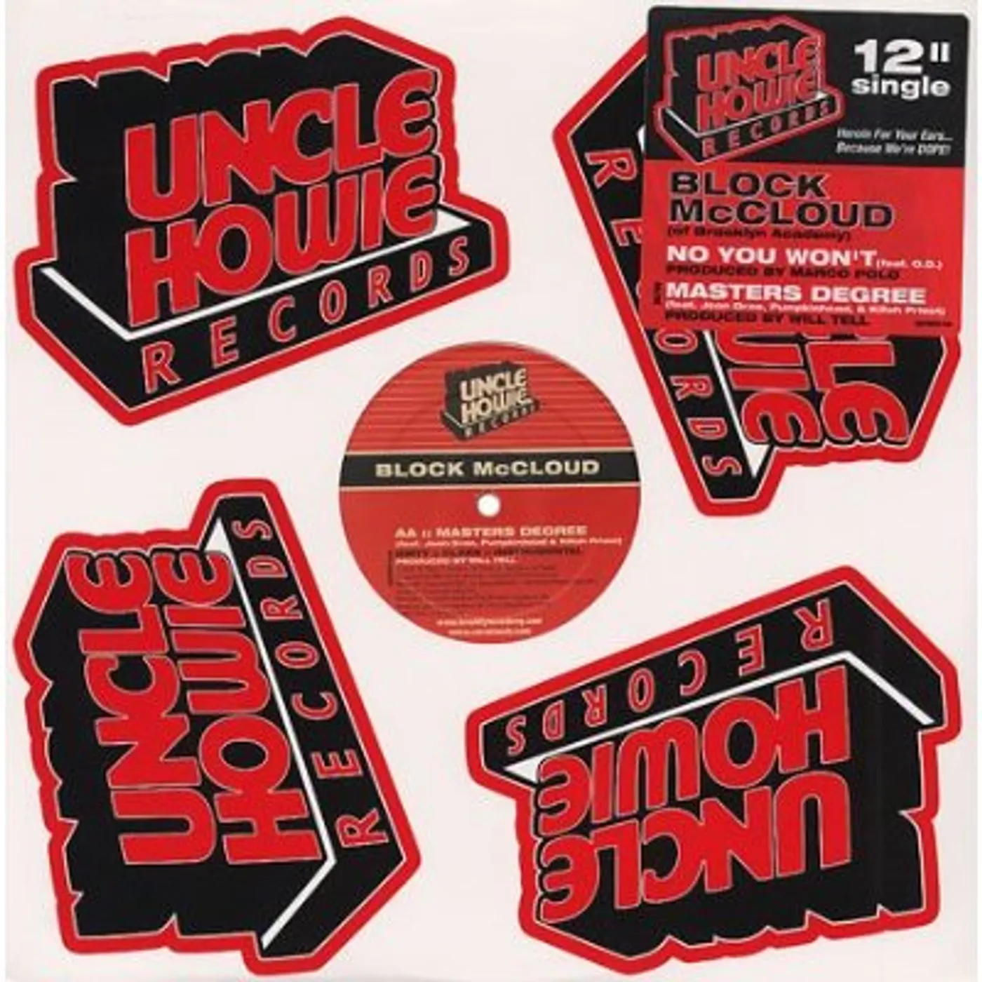 Block McCloud NO YOU WON'T Vinyl Record