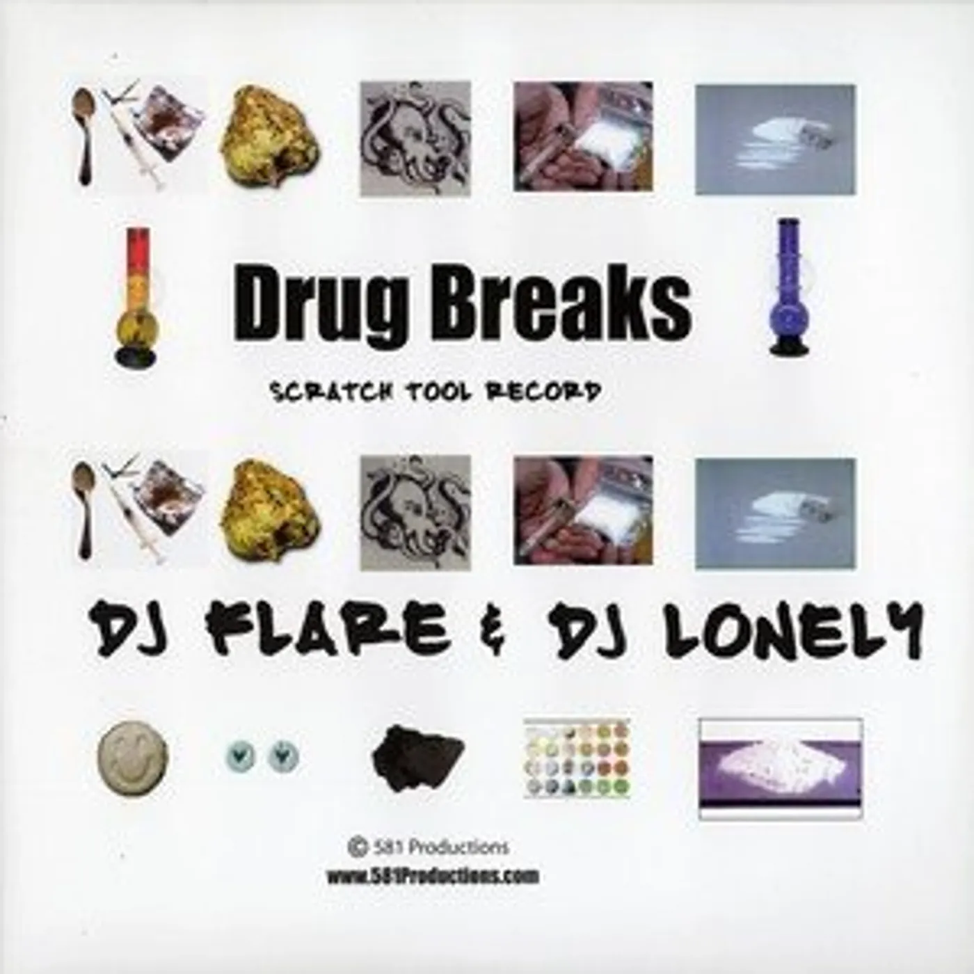 Dj Flare & Dj Lonely DRUG BREAKS Vinyl Record