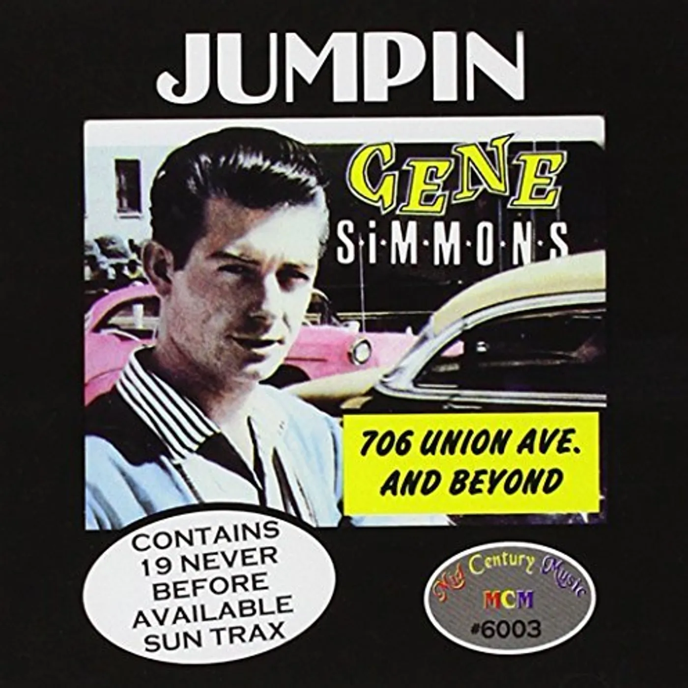 Jumpin Gene Simmons 706 UNION AVE & BEYOND / SUN CD