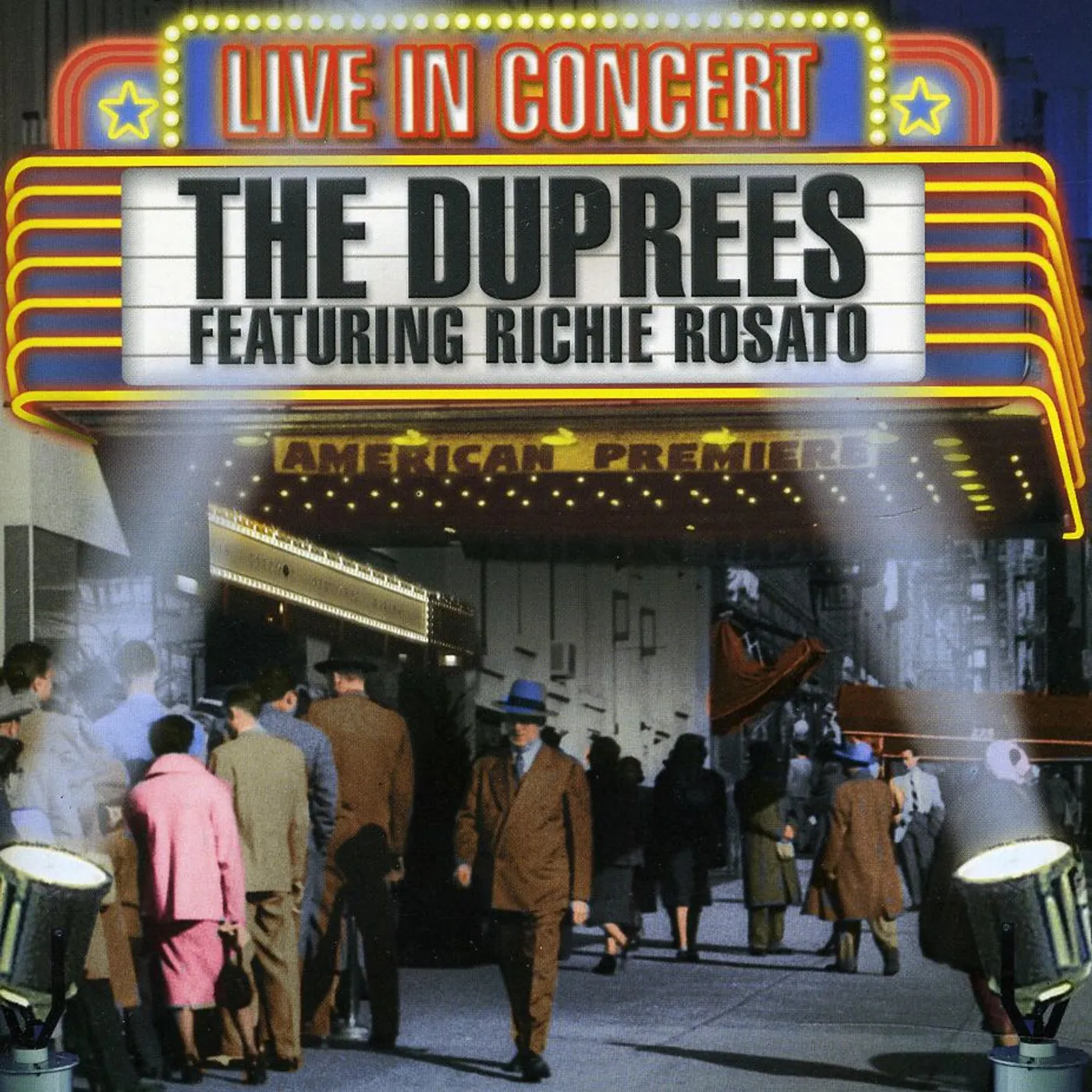 The Duprees LIVE IN CONCERT CD