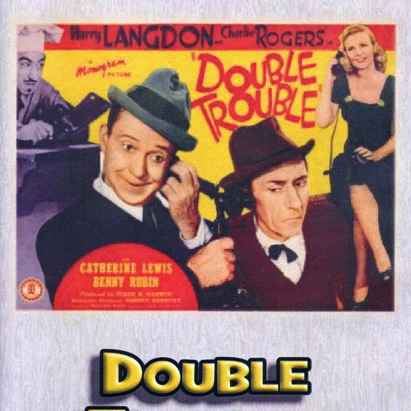 DOUBLE TROUBLE (1943) DVD