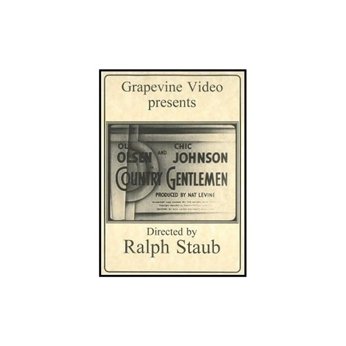The Country Gentlemen (1936) DVD