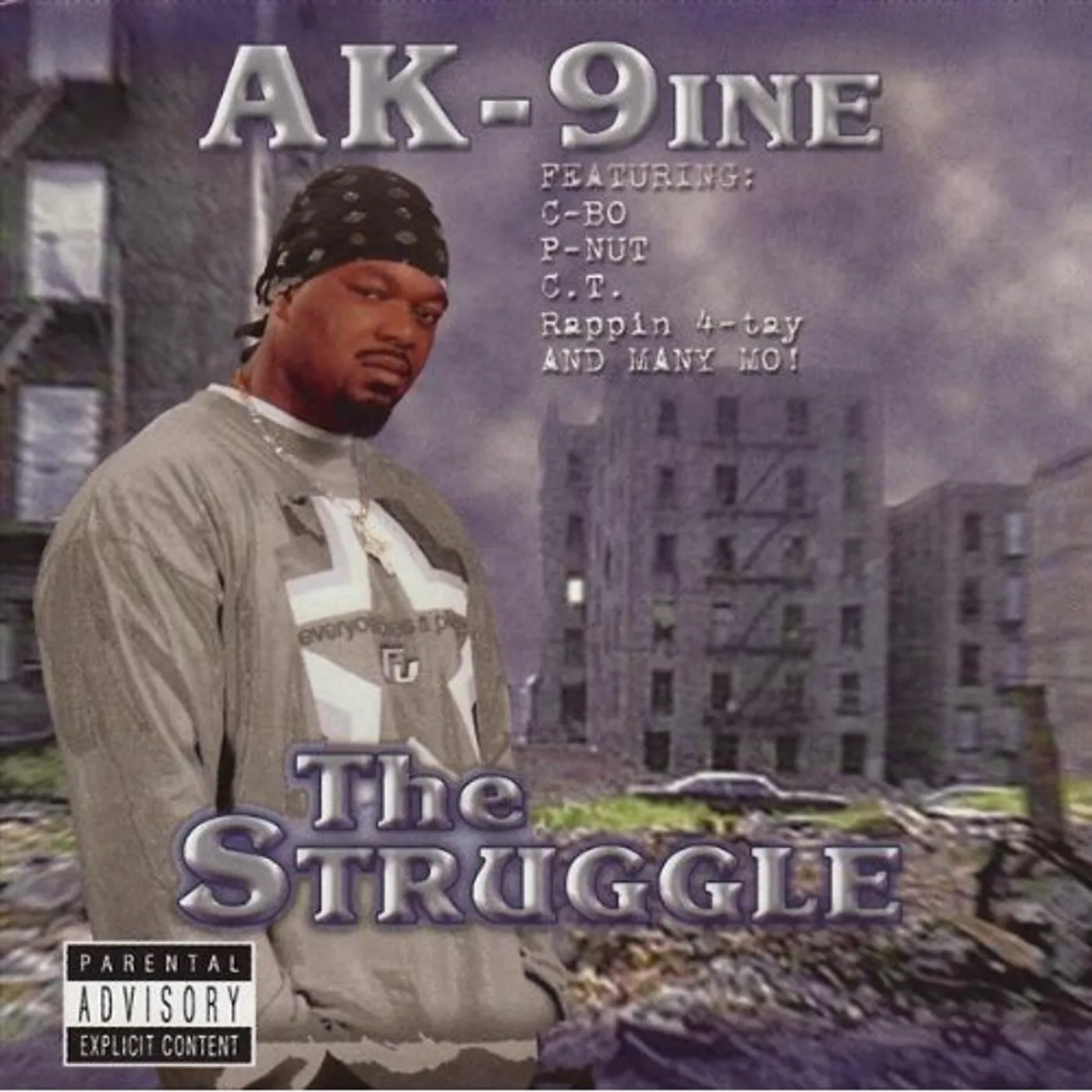 AK-9ine STRUGGLE CD