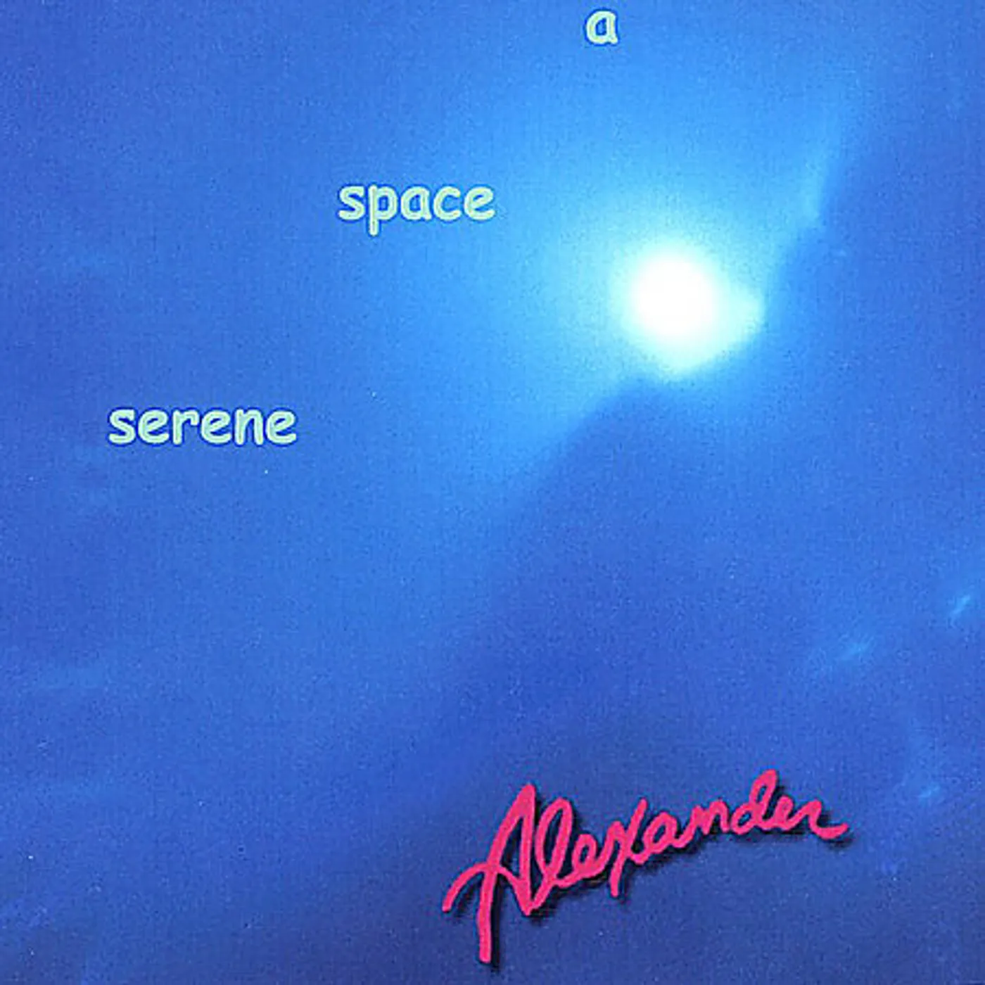 Alexander SPACE SERENE CD