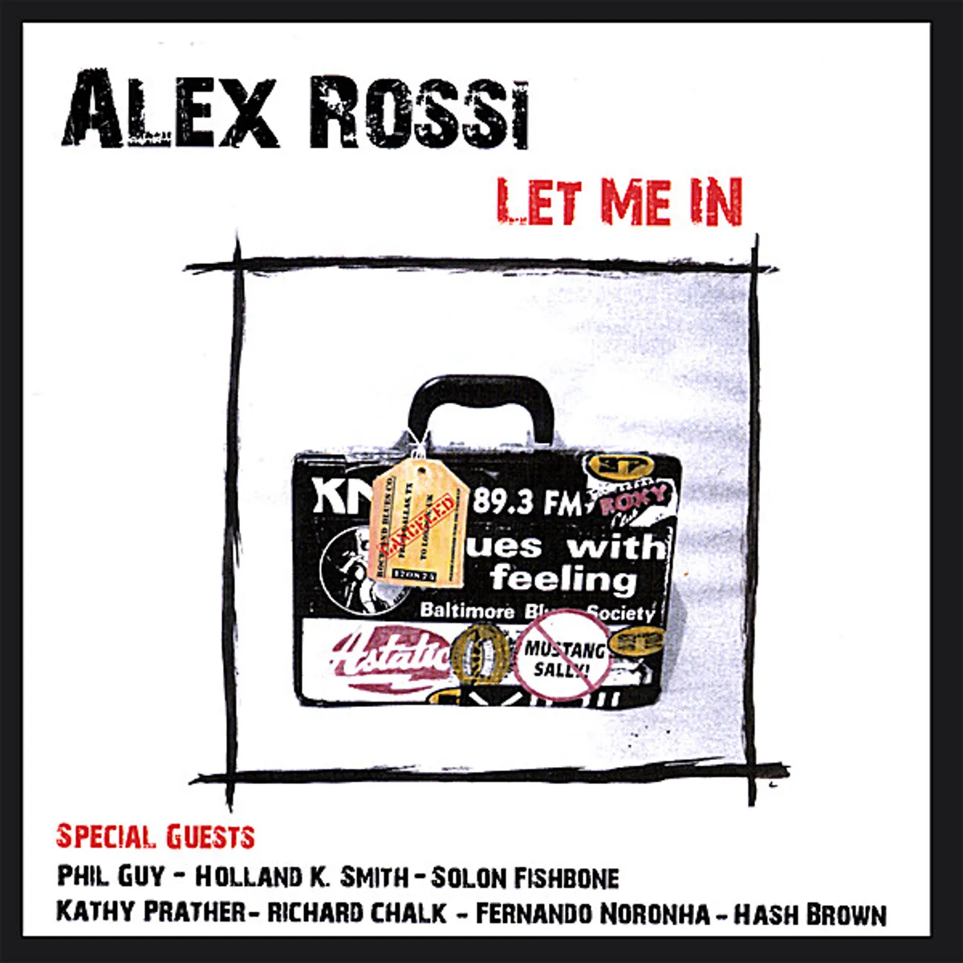 Alex Rossi LET ME IN CD