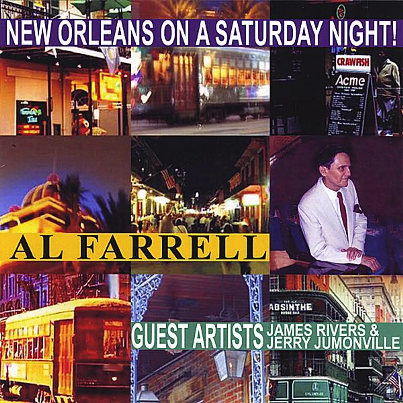 Al Farrell NEW ORLEANS ON A SATURDAY NIGHT CD