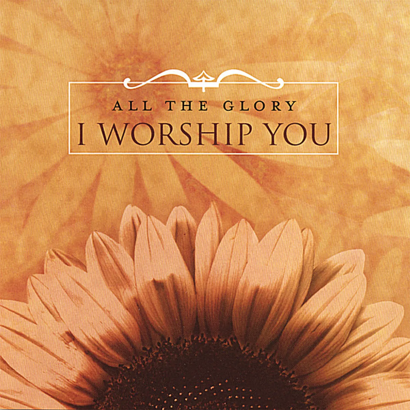 All The Glory I WORSHIP YOU CD