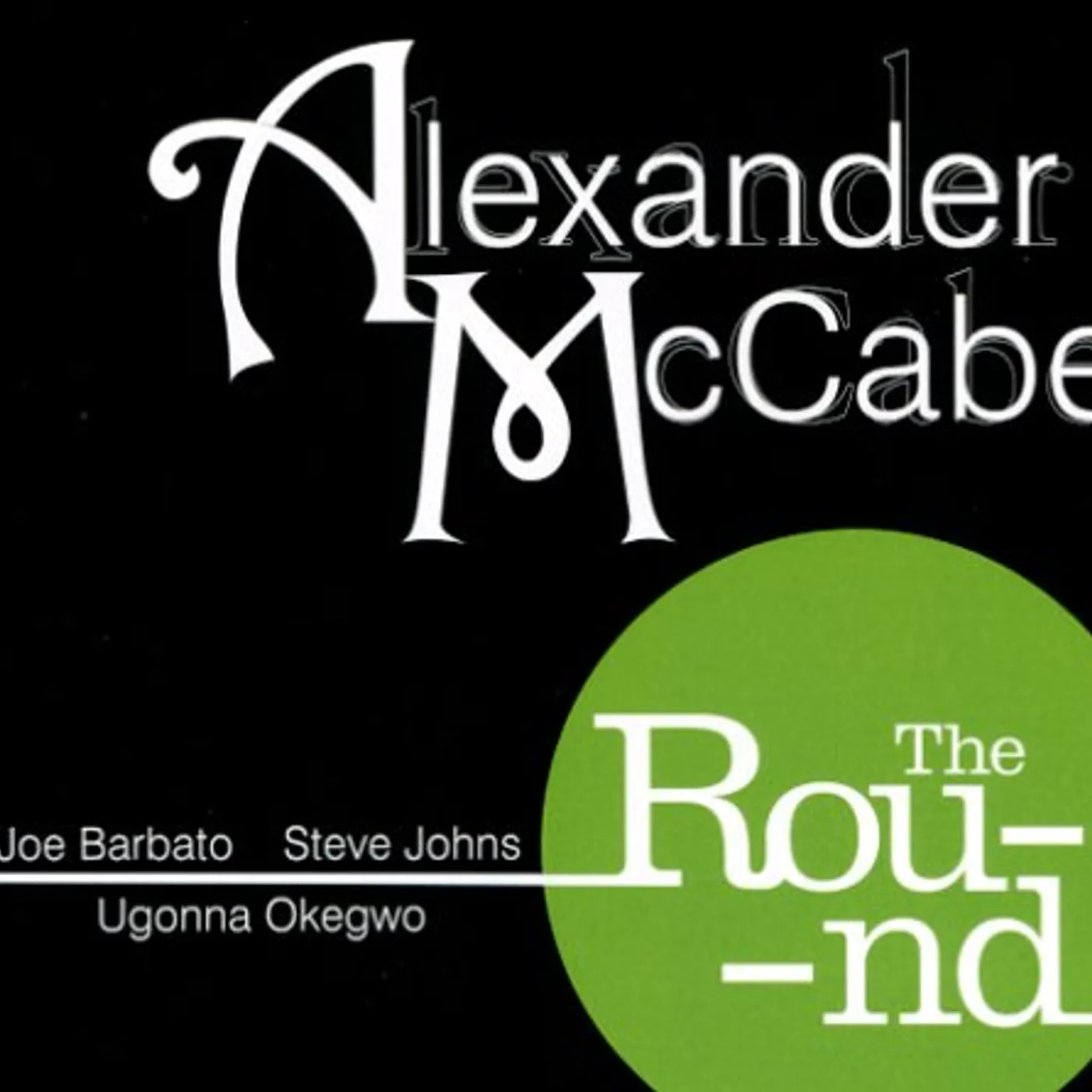 Alexander Mccabe ROUND CD