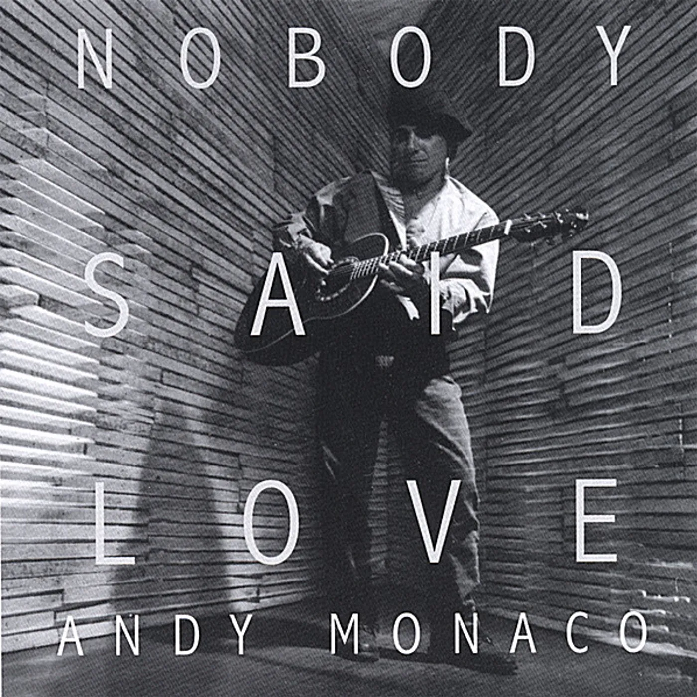 Andy Monaco NOBODY SAID LOVE CD