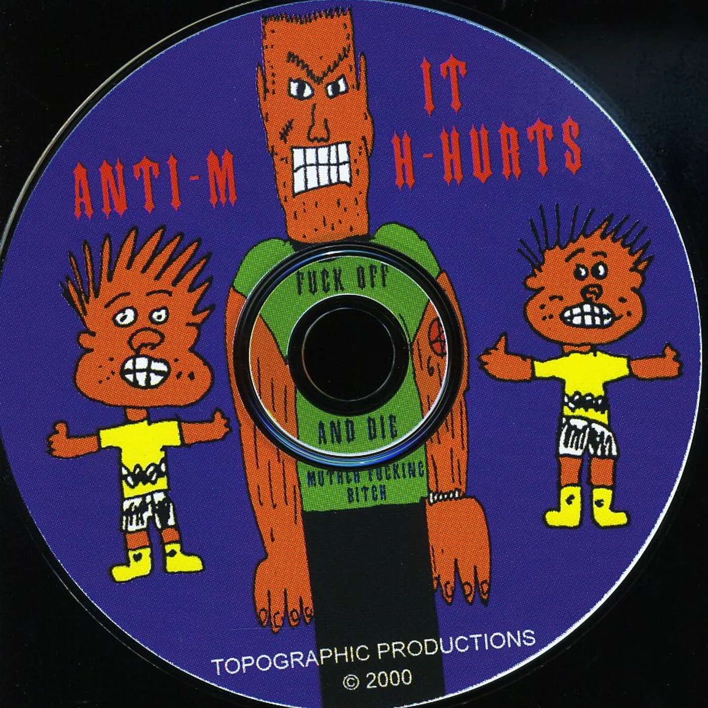 Anti-M IT H-HURTS THE INSTRUMENTALS CD